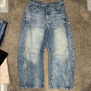 We The Free good luck barrel Jean